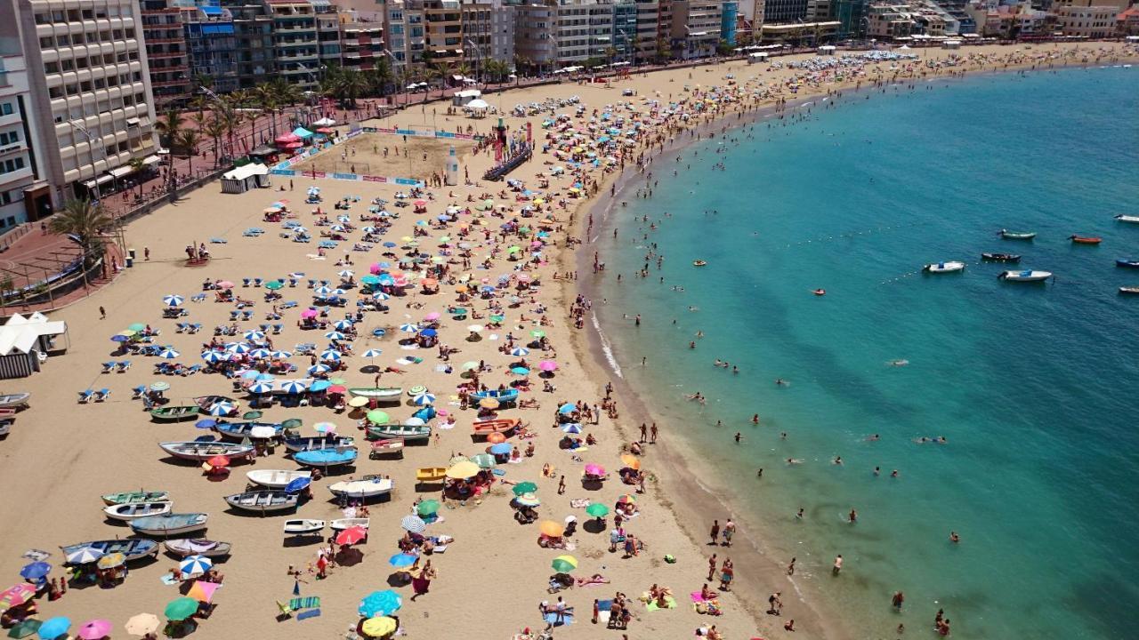 Huge Balcony Over Las Canteras By Canariasgetaway ラスパルマス・デ・グランカナリア エクステリア 写真